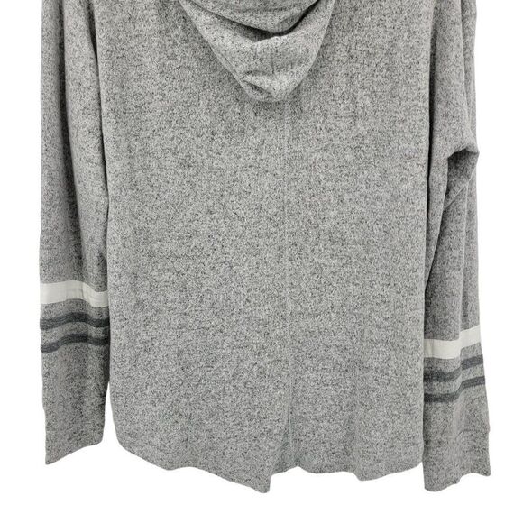 Mix by 41 Hawthorne Space Dye Heather Gray Hoodie L Pullover Comfy Loungewear - Picture 9 of 11